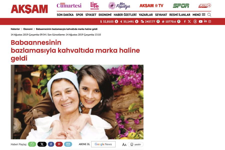 Babaannesinin Bazlamasıyla Kahvaltıda Marka Haline Geldi