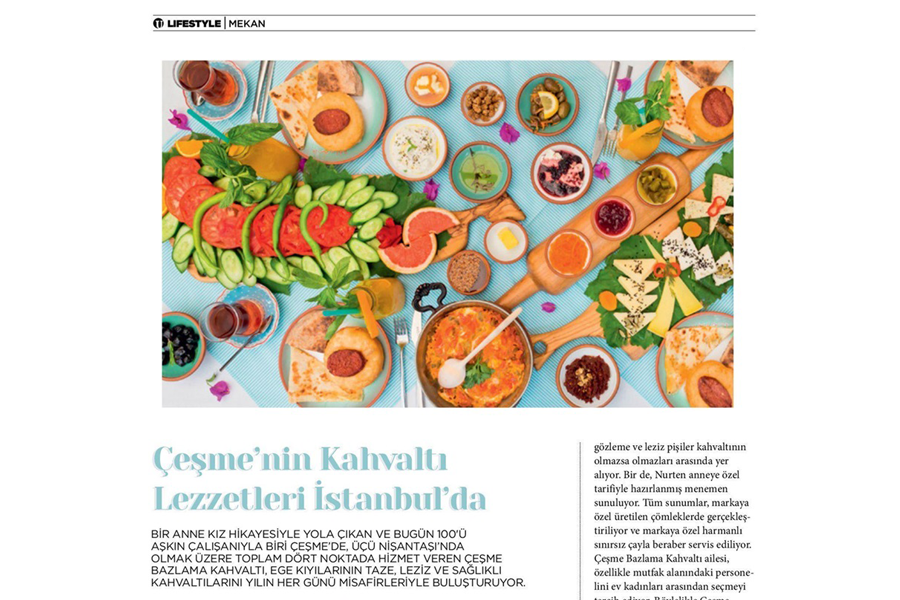 Çeşme’nin Kahvaltı Lezzetleri İstanbul’da - UniBusiness